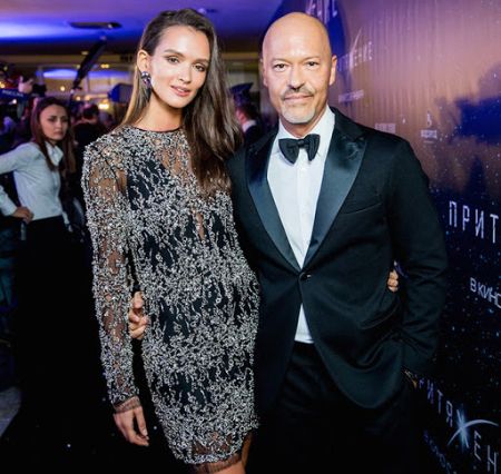  Paulina Andreeva and her husband Fyodor Bondarchuk